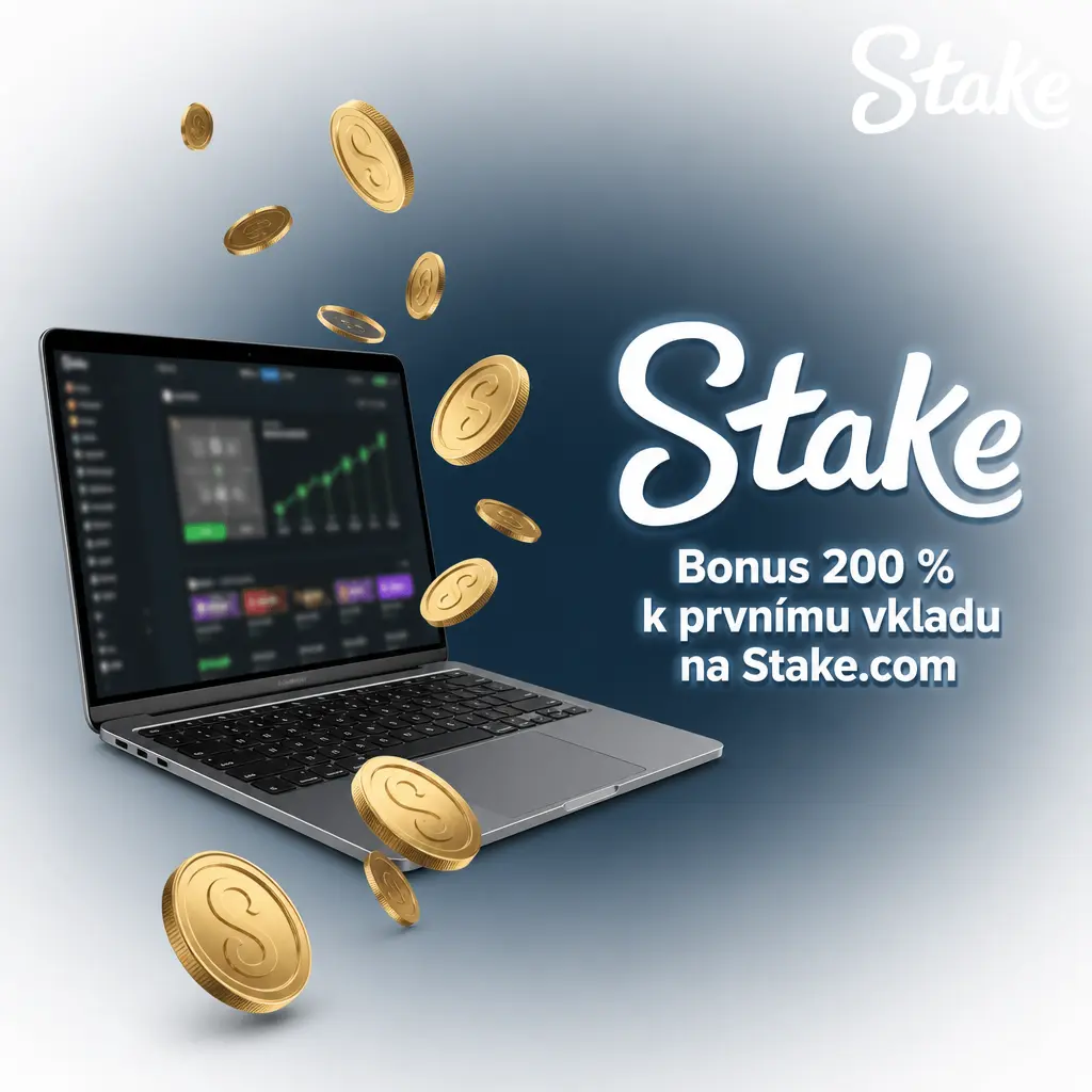 Bonus 200 % k prvnímu vkladu na Stake.com až do 2 000 USD pro nové hráče z České republiky