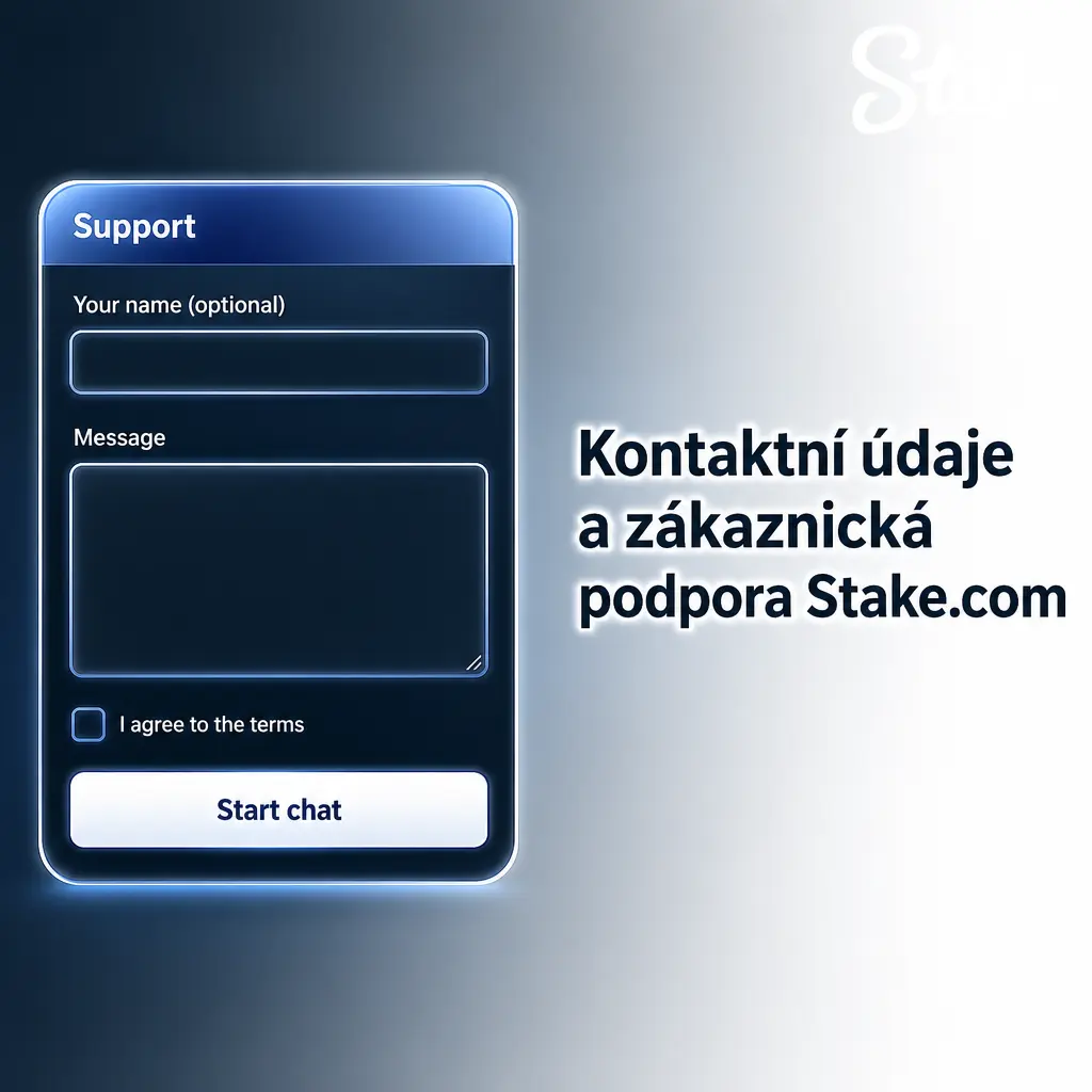 Kontaktní údaje a nepřetržitá zákaznická podpora Stake.com pro hráče z České republiky