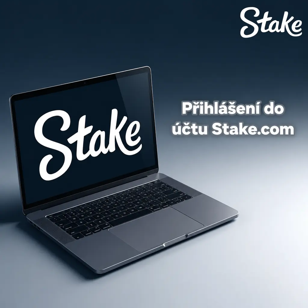 Přihlášení do účtu Stake.com – zadání e-mailu, hesla a ověření 2FA pro přístup k zůstatku a bonusům