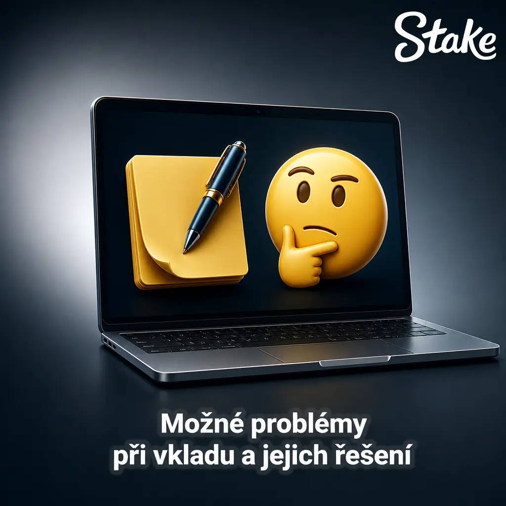 Řešení problémů při vkladu na Stake.com: zamítnuté platby, zpoždění SEPA, limity, KYC ověření a konverzní poplatky.