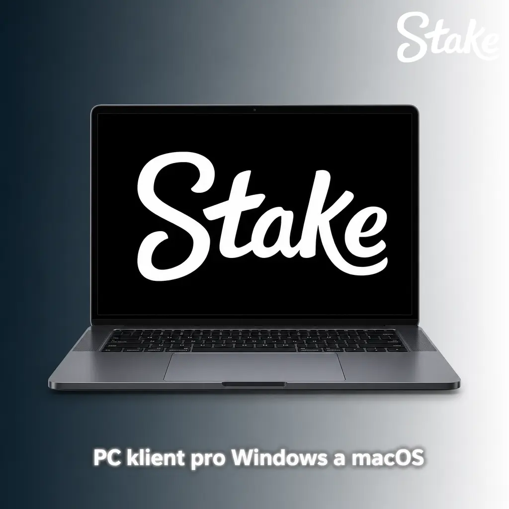 Stake.com přes webový prohlížeč na Windows a macOS bez nutnosti stahovat aplikaci