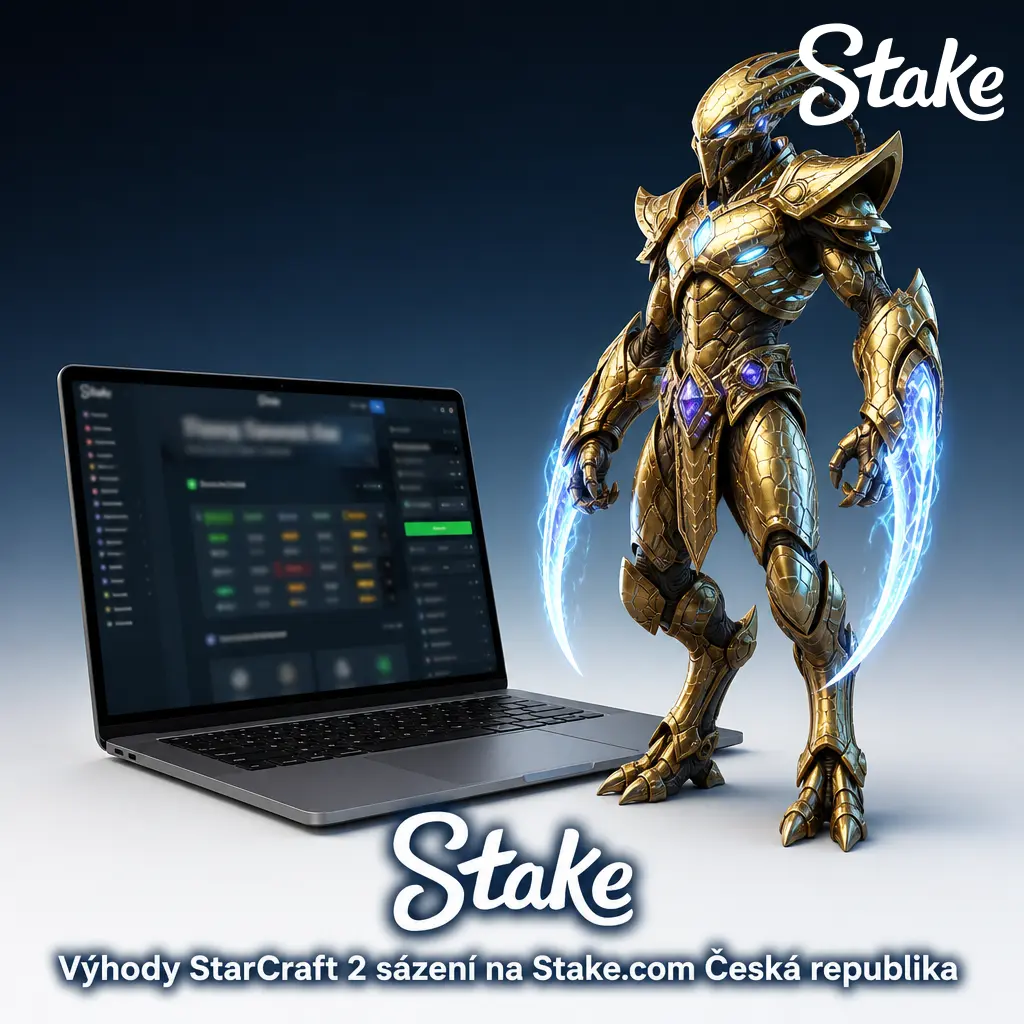 Výhody sázení na StarCraft 2 na Stake.com: bonus 200 %, rychlé výběry, podpora CZ plateb a nepřetržitý servis