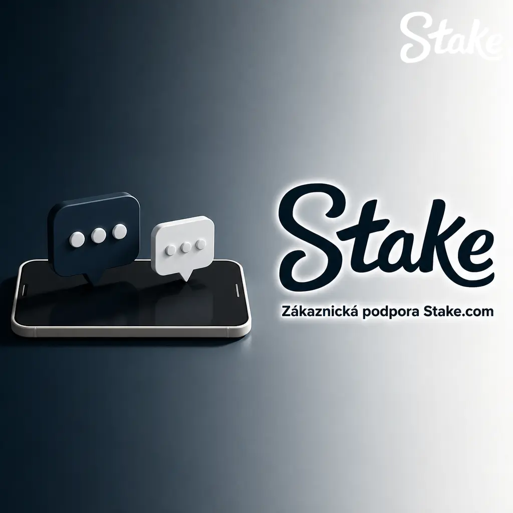Zákaznická podpora Stake.com pro hráče z Česka – živý chat, e-mail, centrum nápovědy a sociální sítě